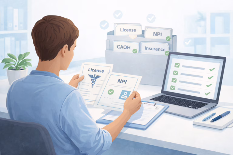 provider credentialing process