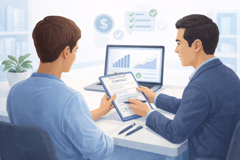 Insurance contract negotiation