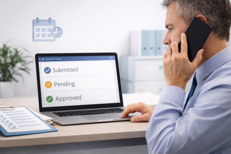 credentialing follow-up process