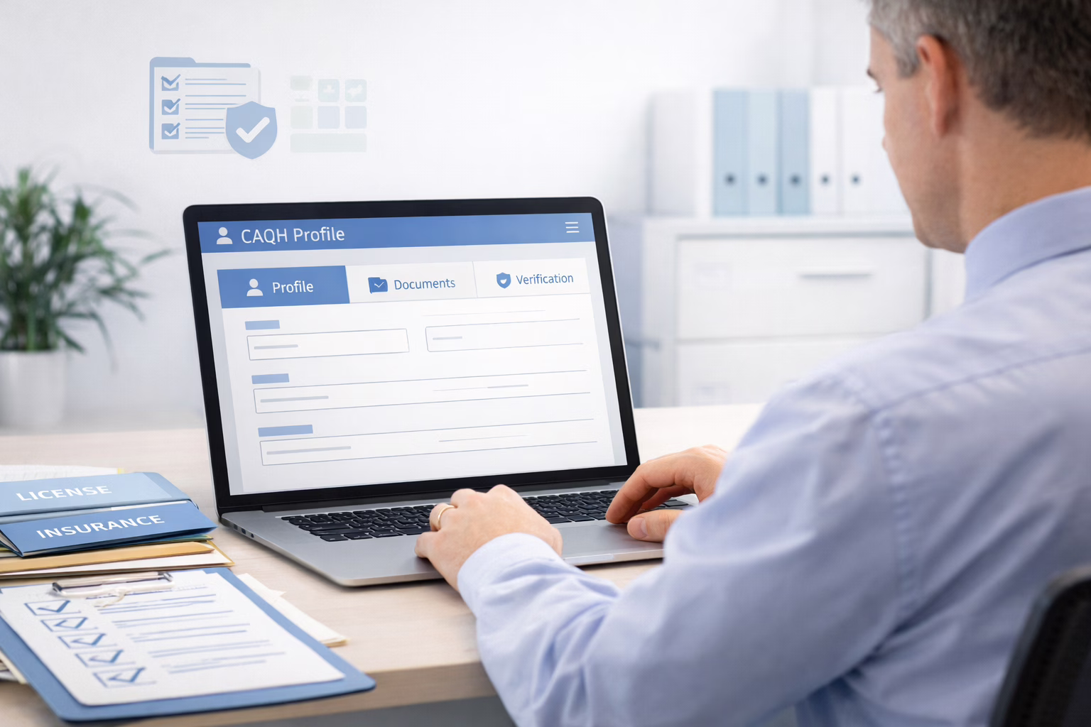 CAQH profile registration