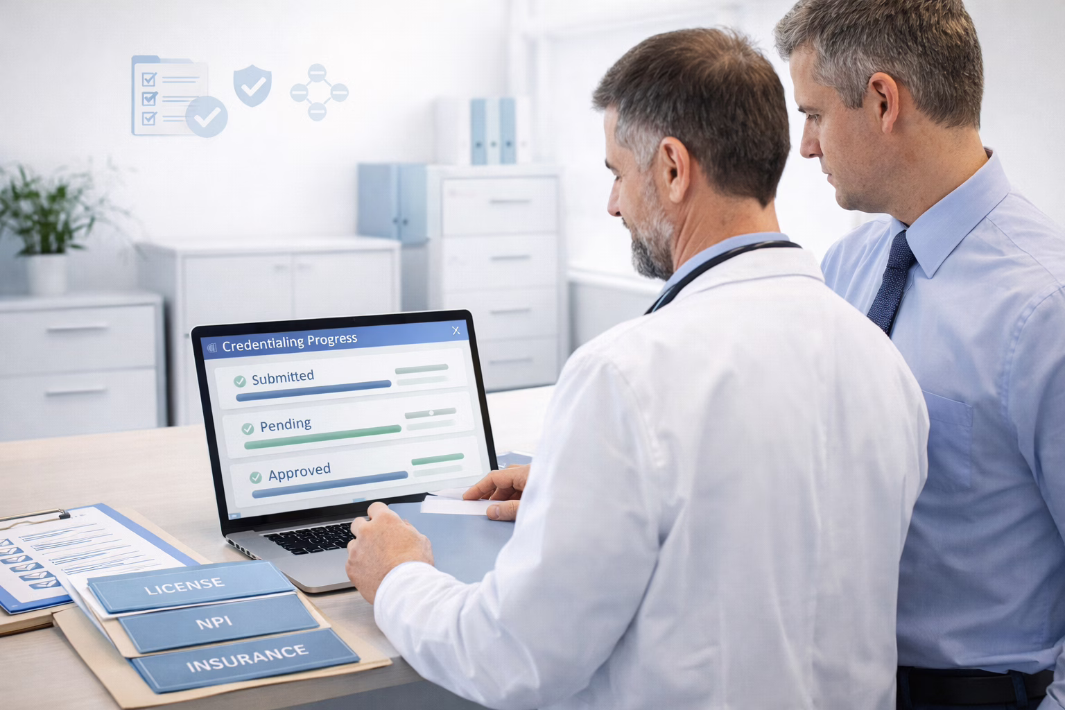 Insurance credentialing