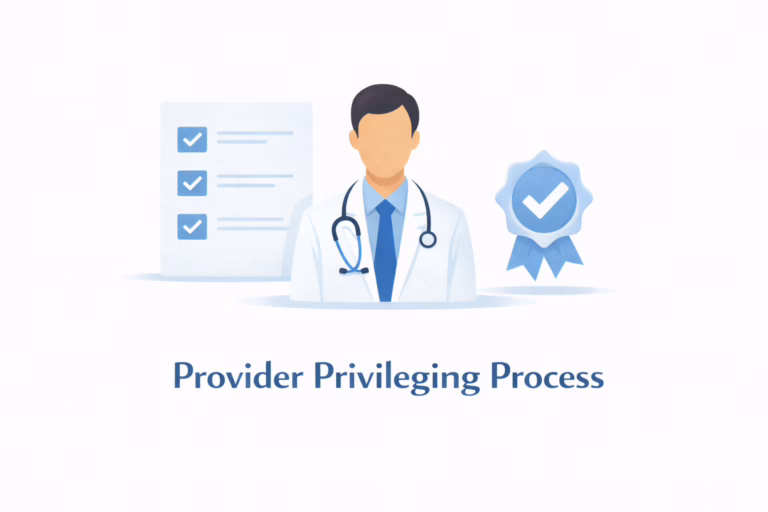provider privileging process