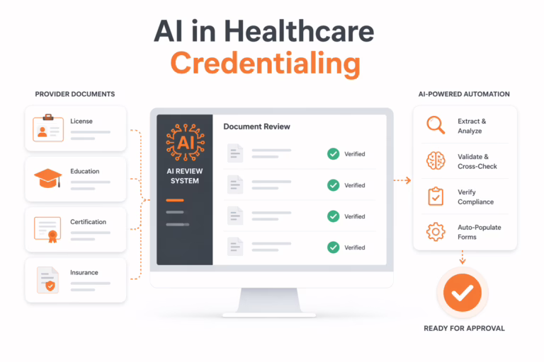 AI in healthcare credentialing