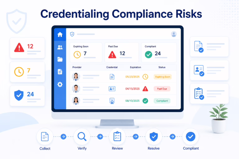 credentialing compliance risks