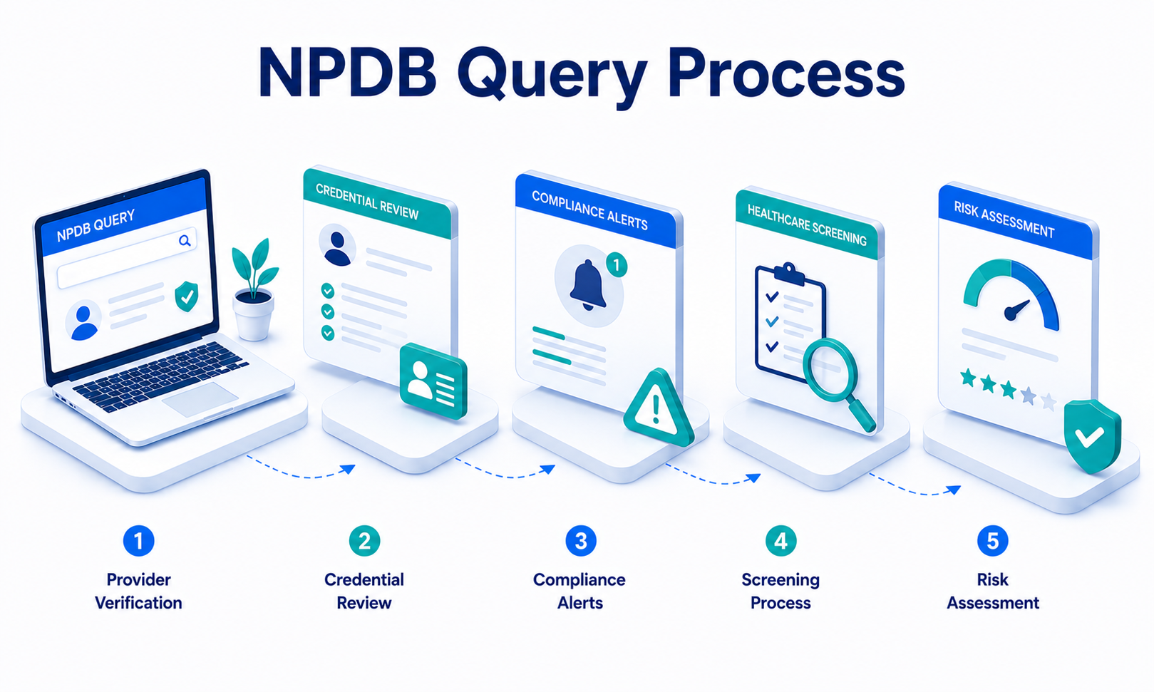 NPDB Query Process for Healthcare Credentialing