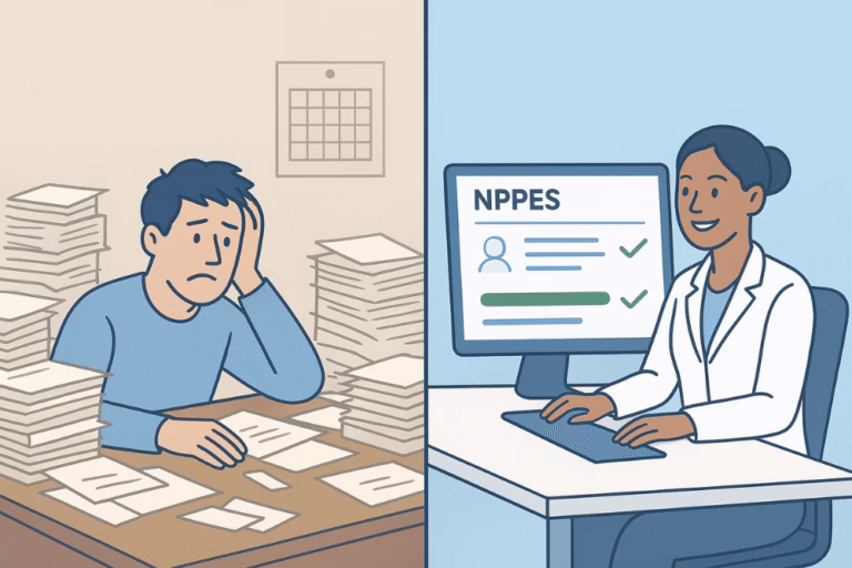 NPPES application process