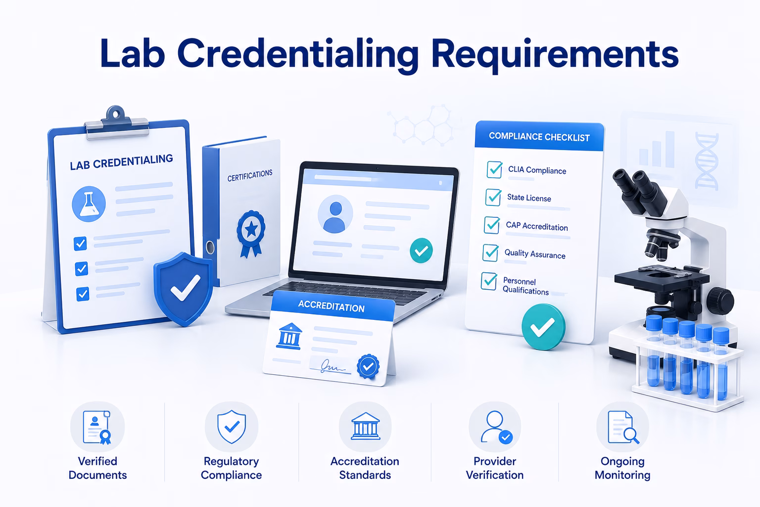lab credentialing requirements