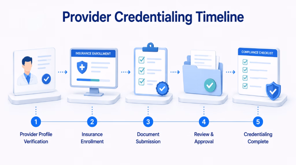 provider credentialing timeline